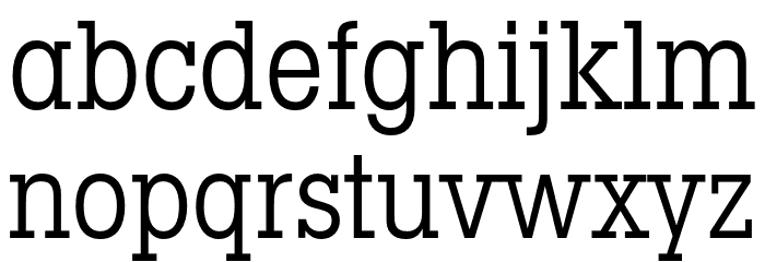 LubalinGraphStd-BookCond Font LOWERCASE