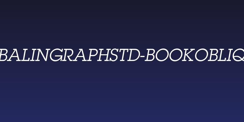 LubalinGraphStd-BookOblique Social Header