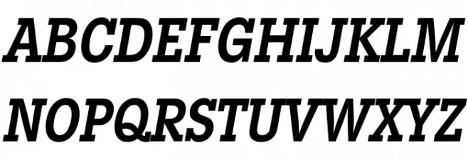 LubalinGraphStd-DemiBoldCondObl Schriftart Groß