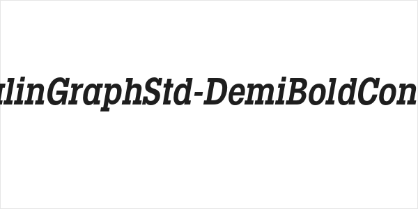 LubalinGraphStd-DemiBoldCondObl Logo