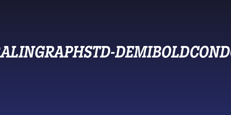 LubalinGraphStd-DemiBoldCondObl Social Header