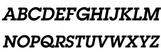 LubalinGraphStd-DemiOblique フォント 大文字
