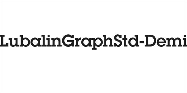 LubalinGraphStd-Demi Logo