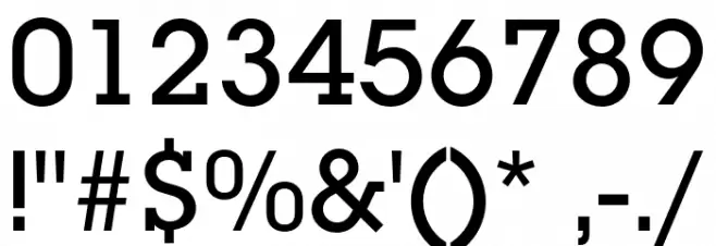 LubalinGraphStd-Medium フォント その他の文字