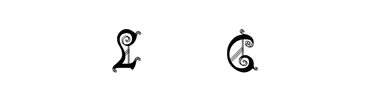 Lubna Caps  font caratteri gratis