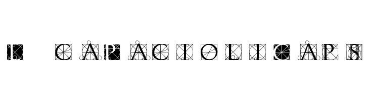 LucaPacioliCaps  フリーフォントのダウンロード