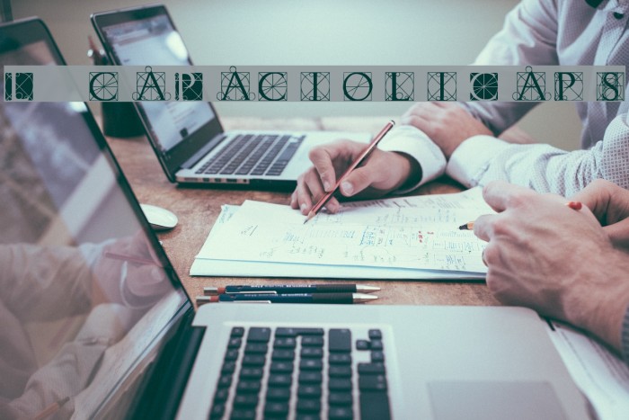 LucaPacioliCaps Font examples