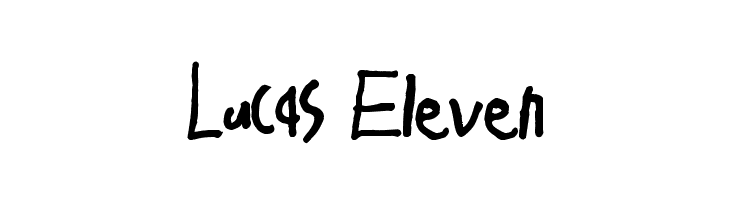 Lucas Eleven Caratteri