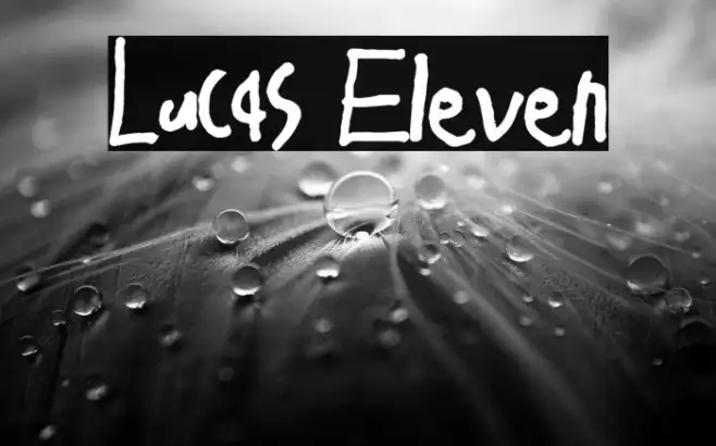 Lucas Eleven Example 1