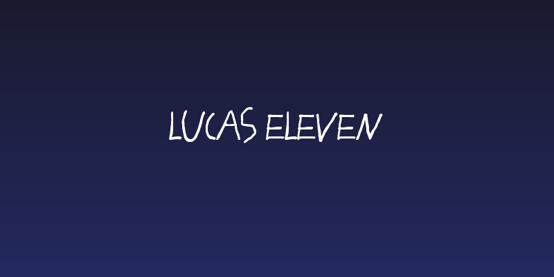 Lucas Eleven Social Header