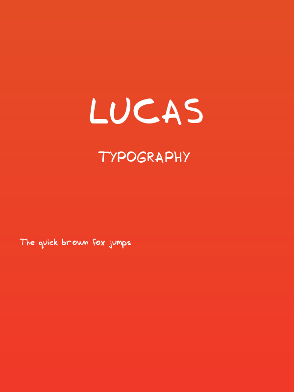 Lucas Poster
