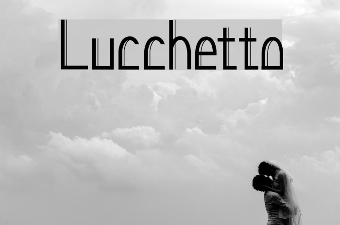 Lucchetto Font examples