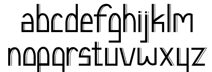 Lucchetto Font LOWERCASE