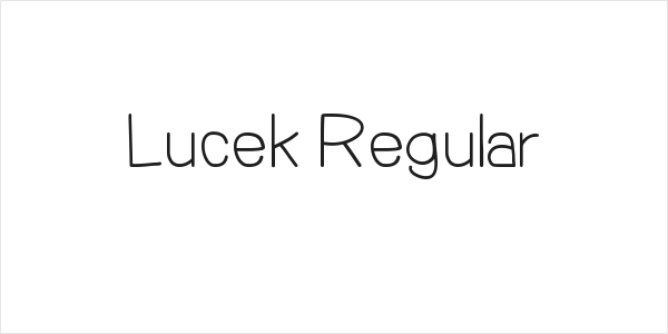 Lucek Regular Logo