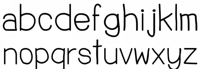 Lucek Regular Fonte MINÚSCULAS