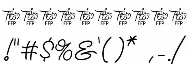 Lucemita-Regular Font OTHER CHARS