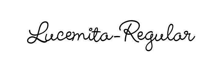 Lucemita-Regular  Free Fonts Download