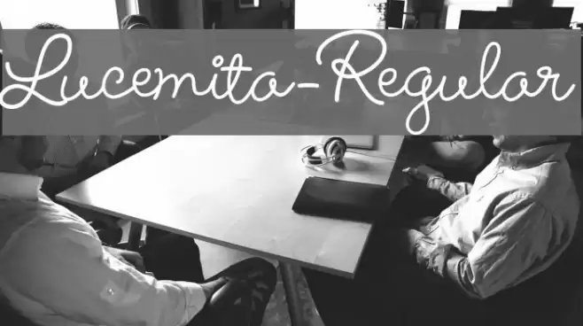 Lucemita-Regular Font examples