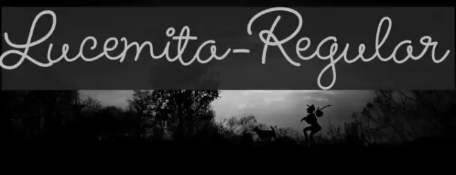 Lucemita-Regular Font examples