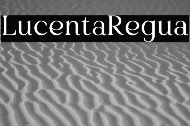 Lucentra Regular Example 1