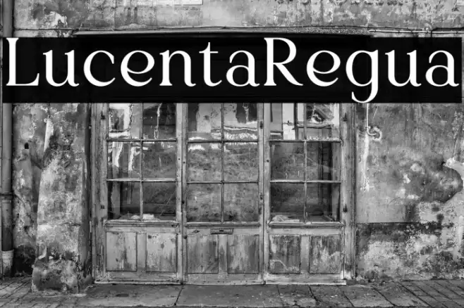 Lucentra Regular Example 3