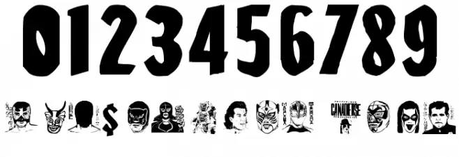 LuchitaPayol-LaRuda Шрифта ДРУГИЕ символов