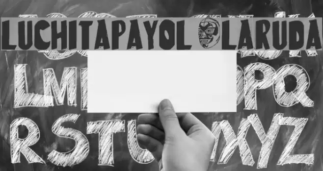LuchitaPayol-LaRuda Шрифта examples