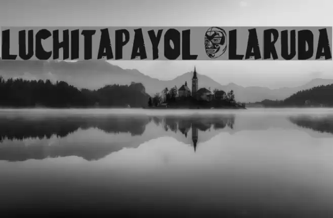 LuchitaPayol-LaRuda Шрифта examples