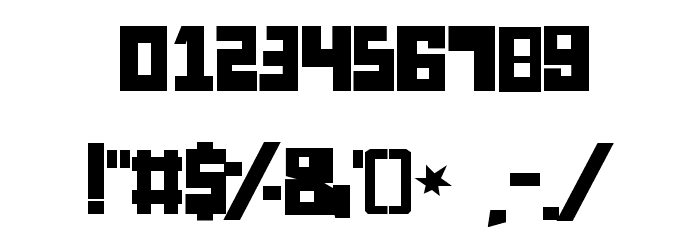 Luchitas Font OTHER CHARS