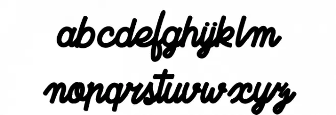 Lucia_PersonalUseOnly Caratteri MINUSCOLO