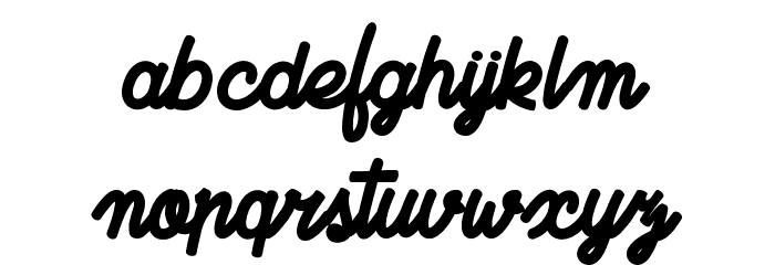 Lucia_Personal_Use_Only Font LOWERCASE