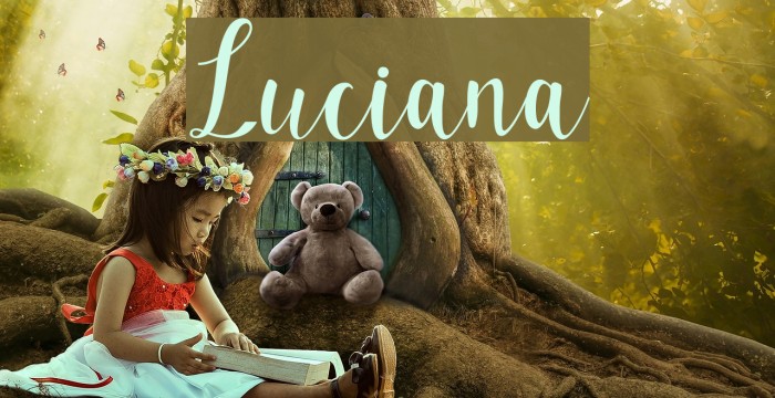 Luciana Font examples