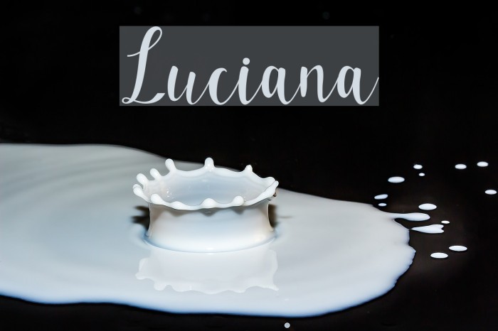 Luciana Font examples
