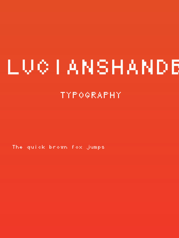 LuciansHandBitMap Poster