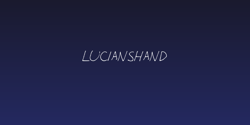 LuciansHand Social Header