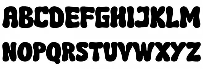 Lucid-Dream Font UPPERCASE