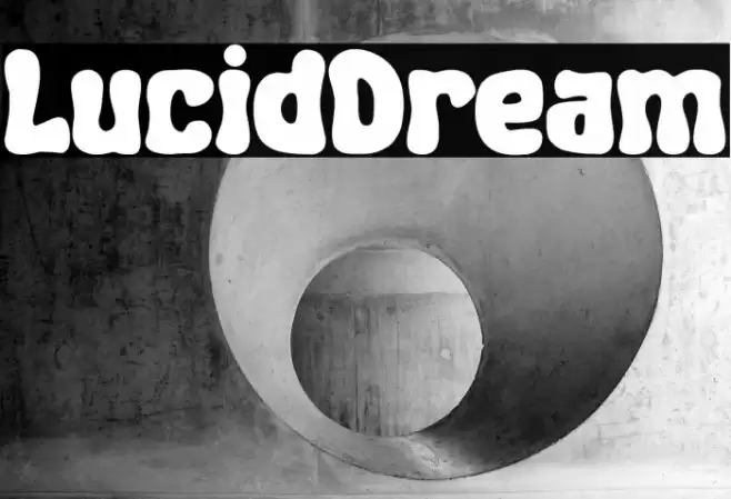Lucid-Dream Font examples