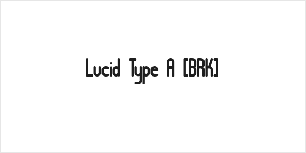 Lucid Type A [BRK] Logo