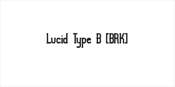 Lucid Type B [BRK] Logo