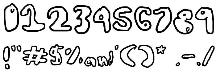 Lucid Font OTHER CHARS