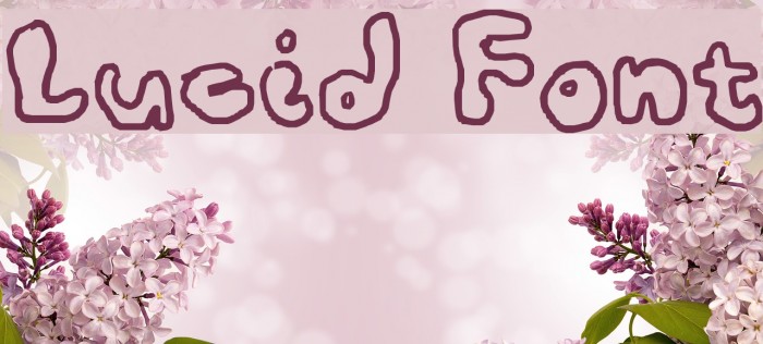 Lucid Font examples