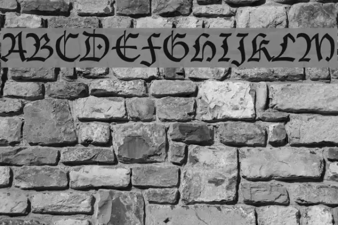 Lucida Blackletter Example 1