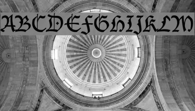 Lucida Blackletter Example 3