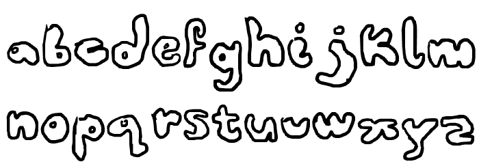 Lucid Font LOWERCASE