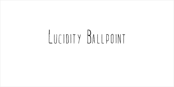 Lucidity Ballpoint Logo