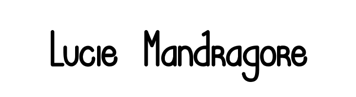Lucie Mandragore Font