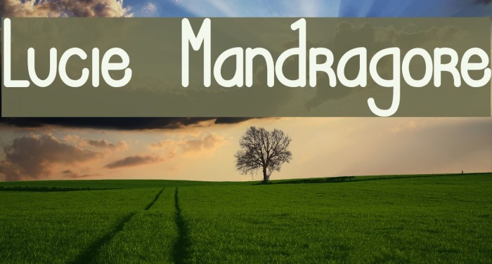 Lucie Mandragore لخطوط تنزيل examples