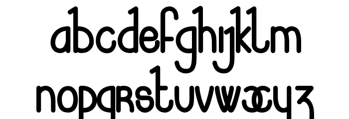 Lucie Mandragore Font LOWERCASE