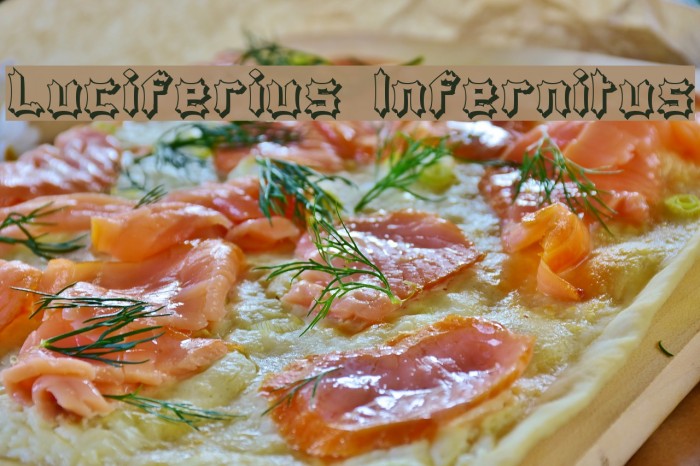 Luciferius Infernitus Font examples