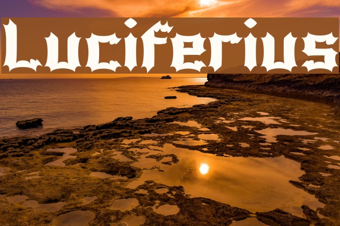 Luciferius Font examples